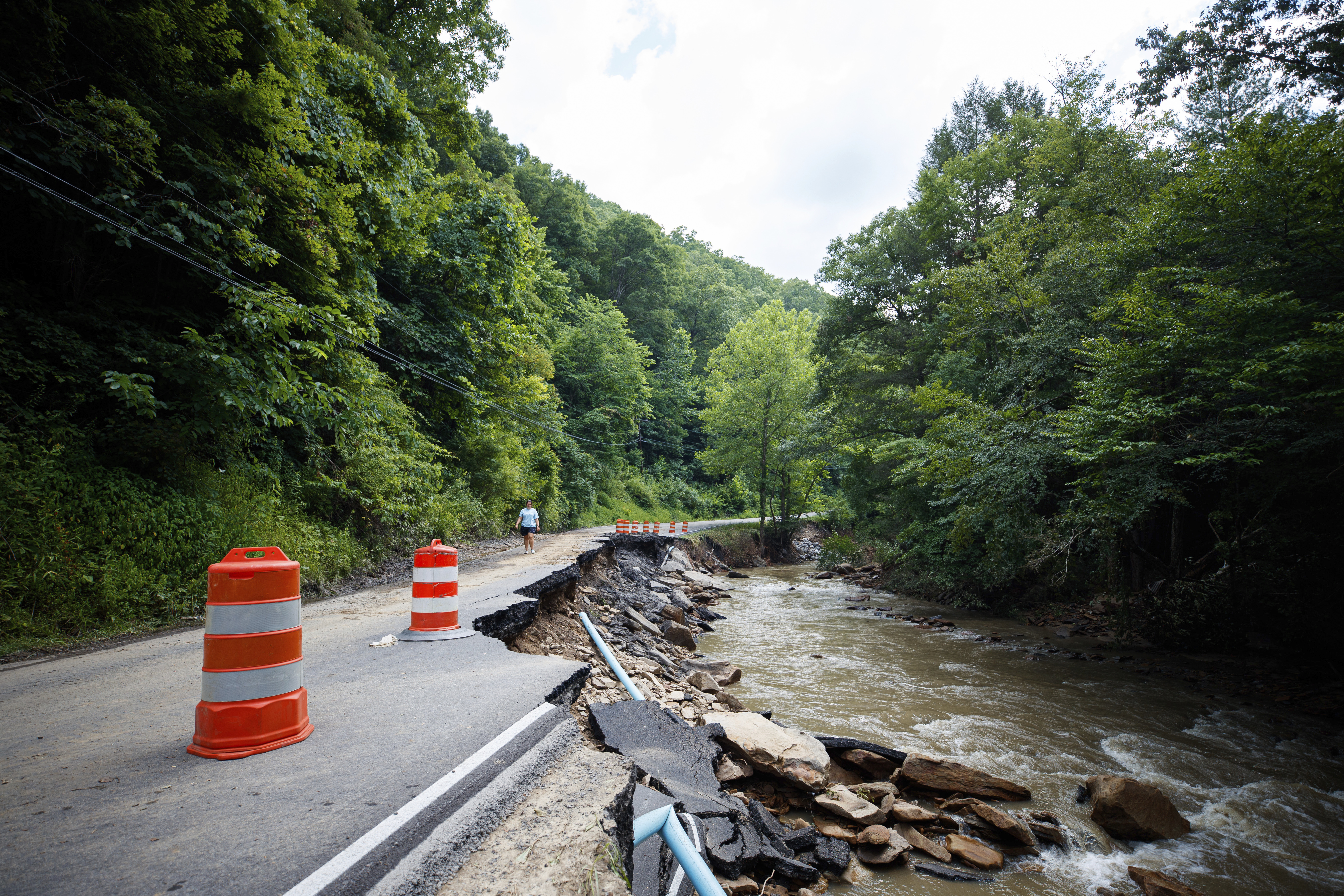 Photos: Virginia flooding washes out homes, roads