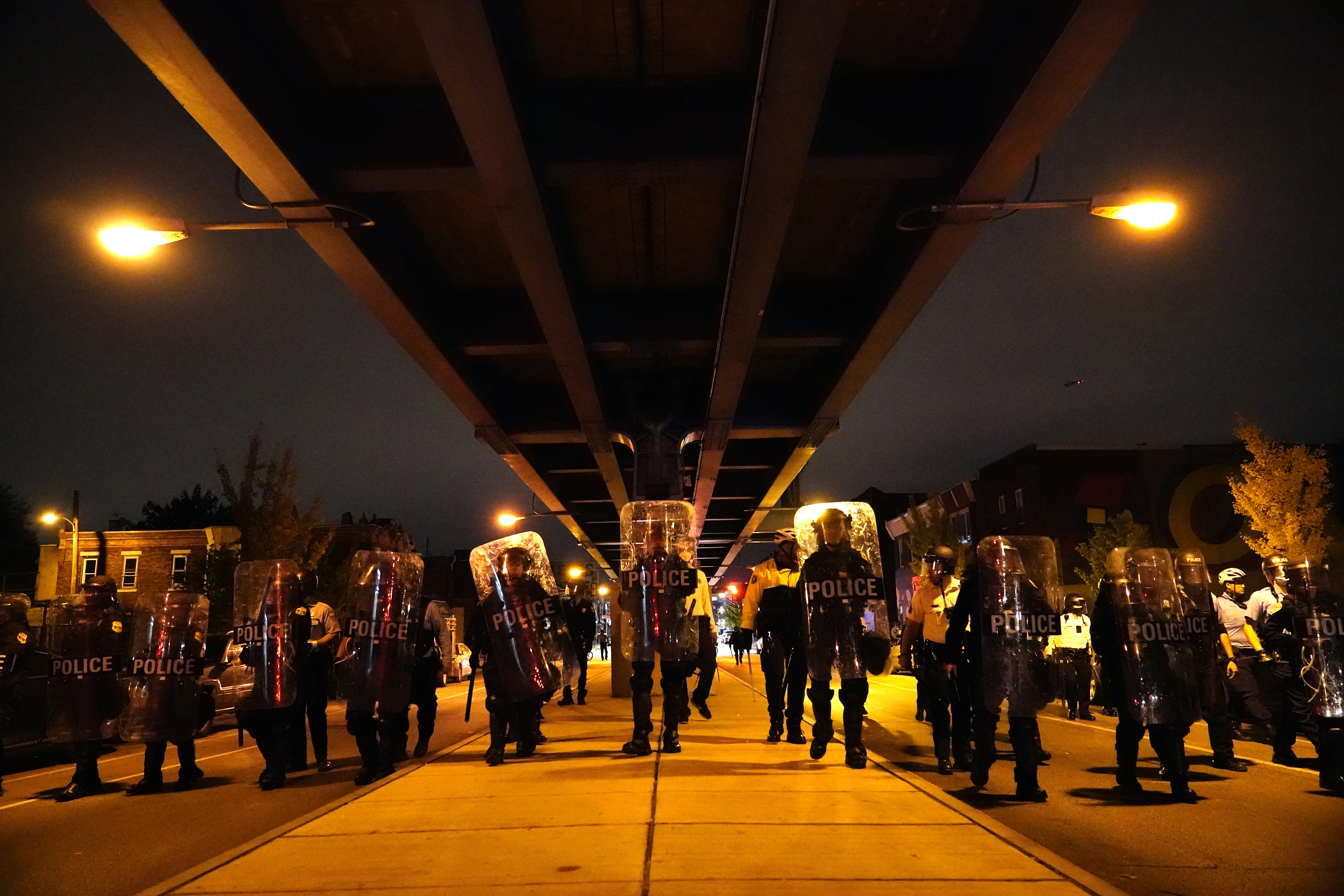 Photos: Philadelphia protests continue for 2nd night after police shoot, kill Black man