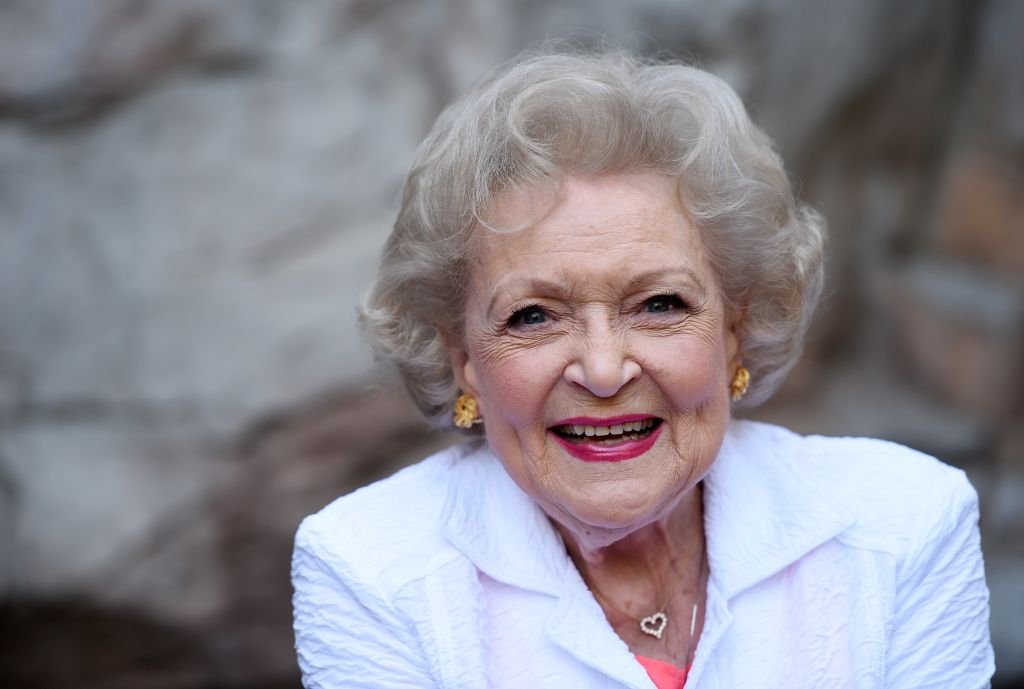 Betty White through the years