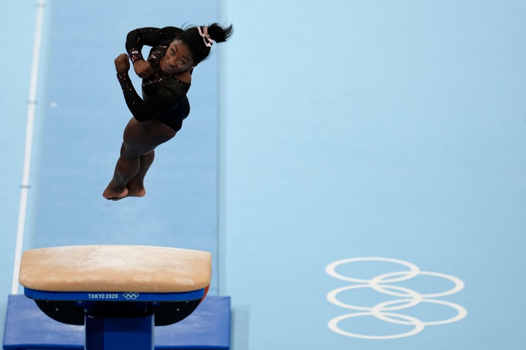 Photos: Simone Biles, women's gymnastics team train ahead of Tokyo Olympics