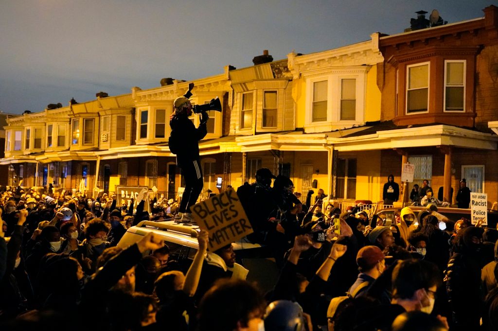 Photos: Philadelphia protests continue for 2nd night after police shoot, kill Black man