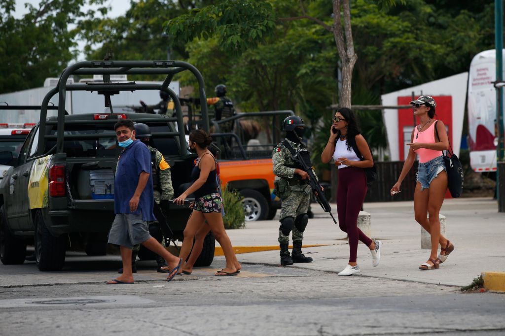 Photos: Hurricane Grace approaches Mexico's Yucatan Peninsula