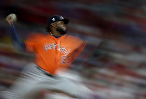 Photos: Astros make history, achieve second no-hitter in World Series play