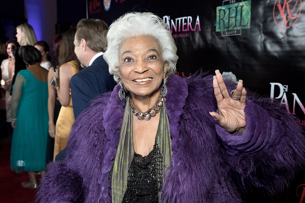Nichelle Nichols through the years