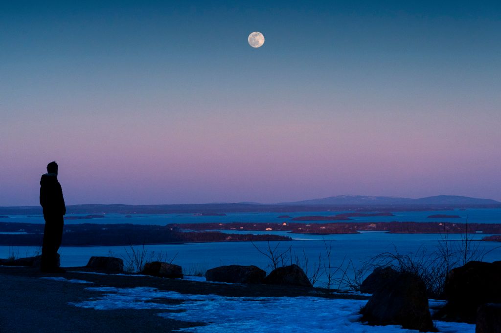 Photos: February 2021 Snow Moon brightens the night sky