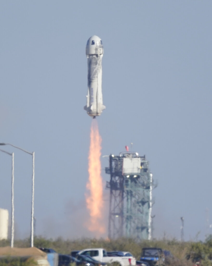 Shatner to space