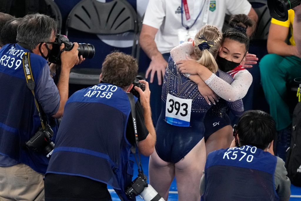 Photos: Sunisa Lee wins gold in Olympic gymnastics all-around