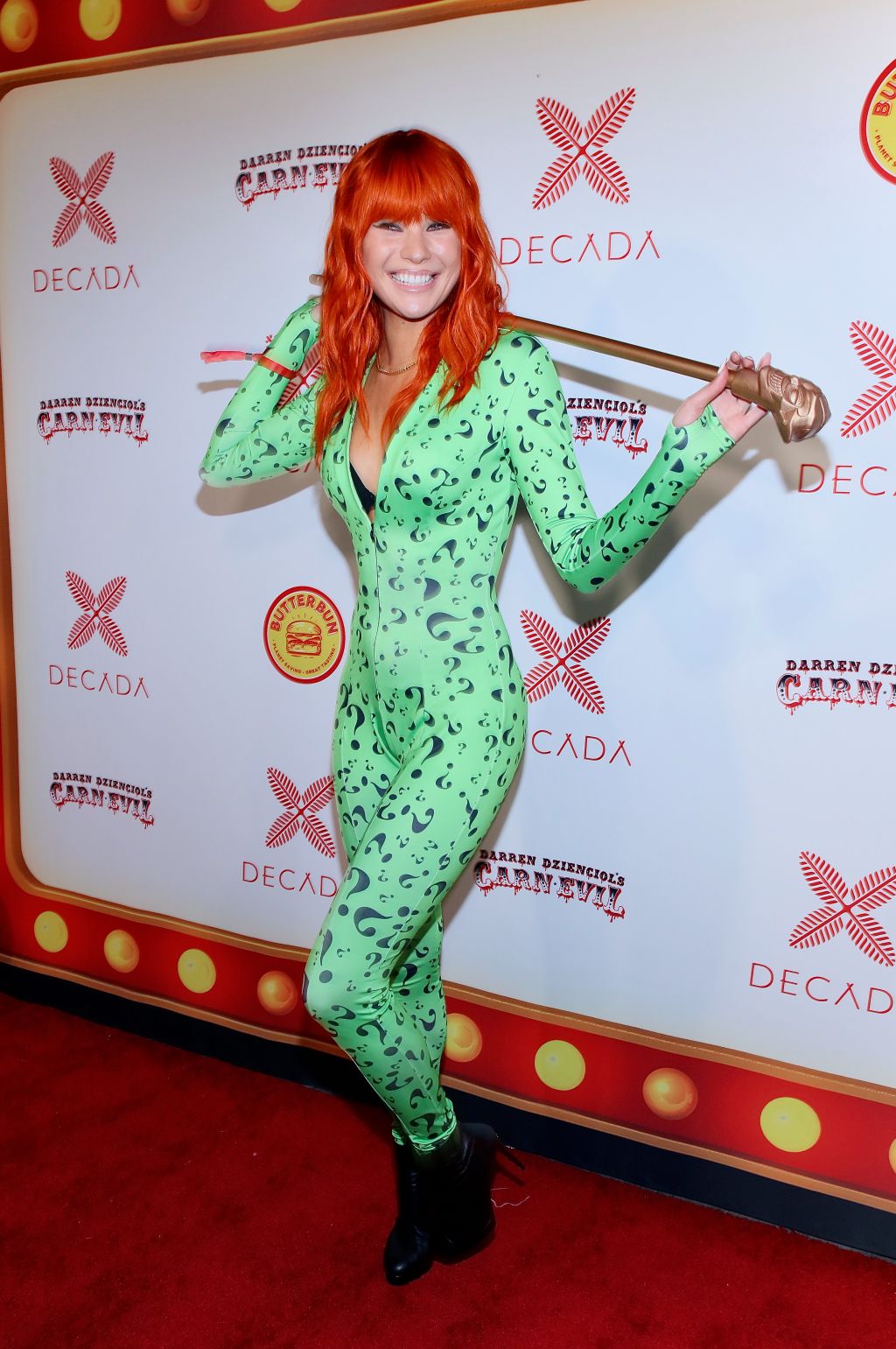 Photos: Celebrities show off costumes at CarnEvil Halloween Party 2021