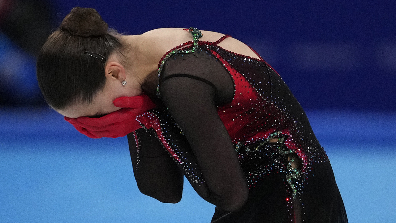 Women's free skate program at the Beijing Olympics