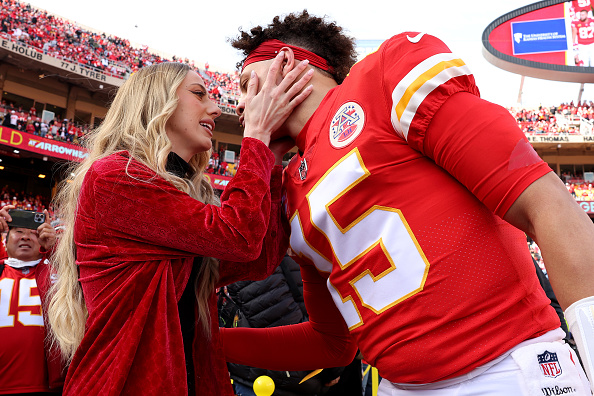 Patrick and Brittany Mahomes