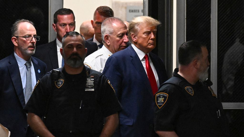 Former President Donald Trump faces charges