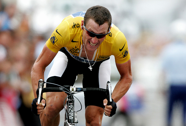 Lance Armstrong through the years