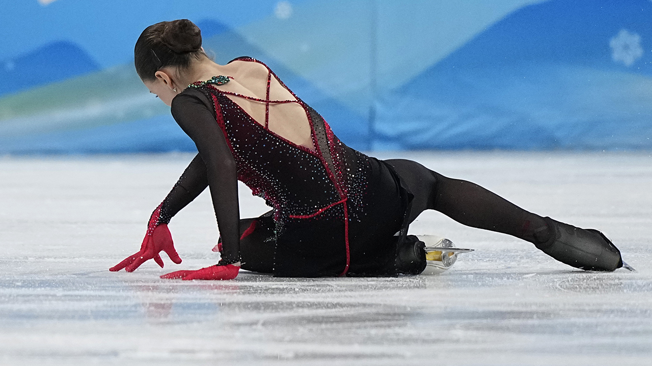 Women's free skate program at the Beijing Olympics