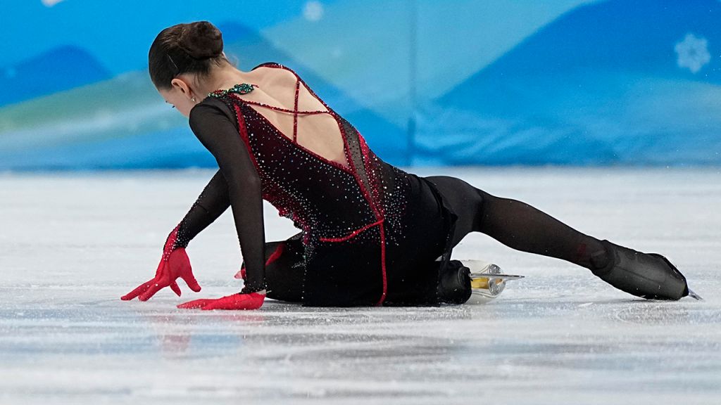 Women's free skate program at the Beijing Olympics