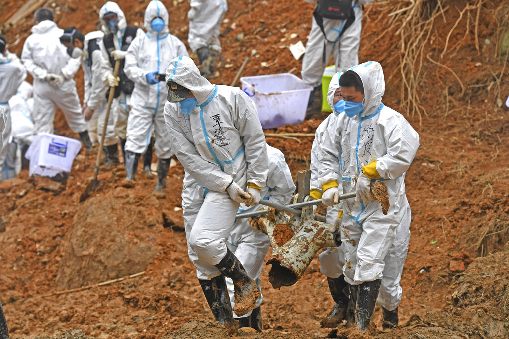 China Eastern Airlines crash investigation