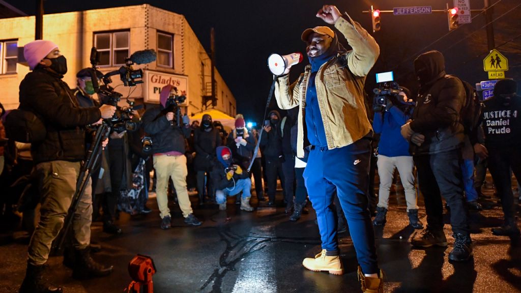 Photos: Protesters take to Rochester streets after police not charged in Daniel Prude death