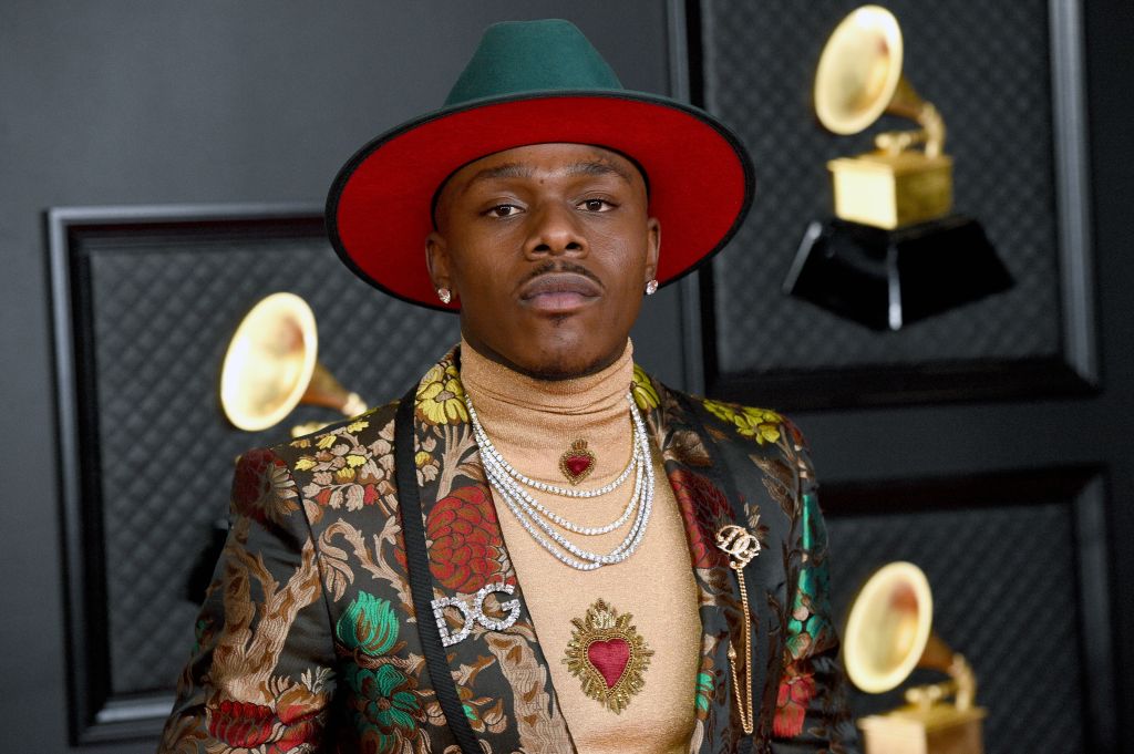 DaBaby arrives at the 63rd Annual Grammy Awards