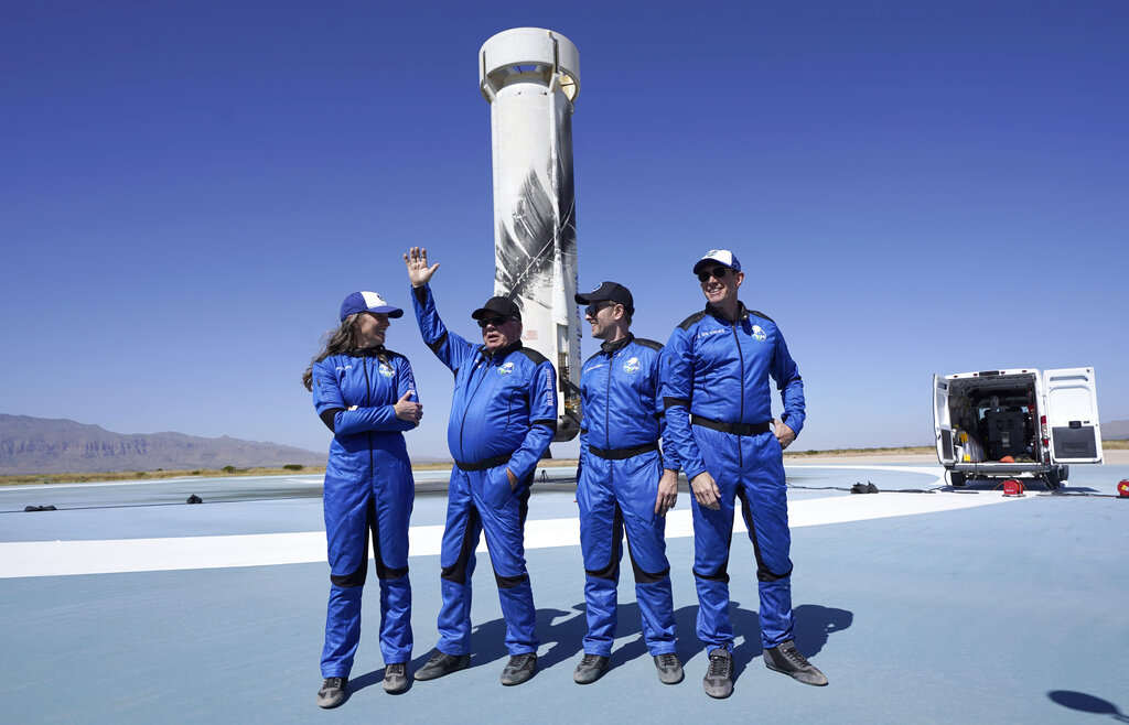 Shatner to space