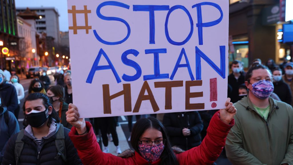 Photos: Demonstrations, vigils held across country in wake of Atlanta spa shootings