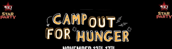 Camp out for Hunger
