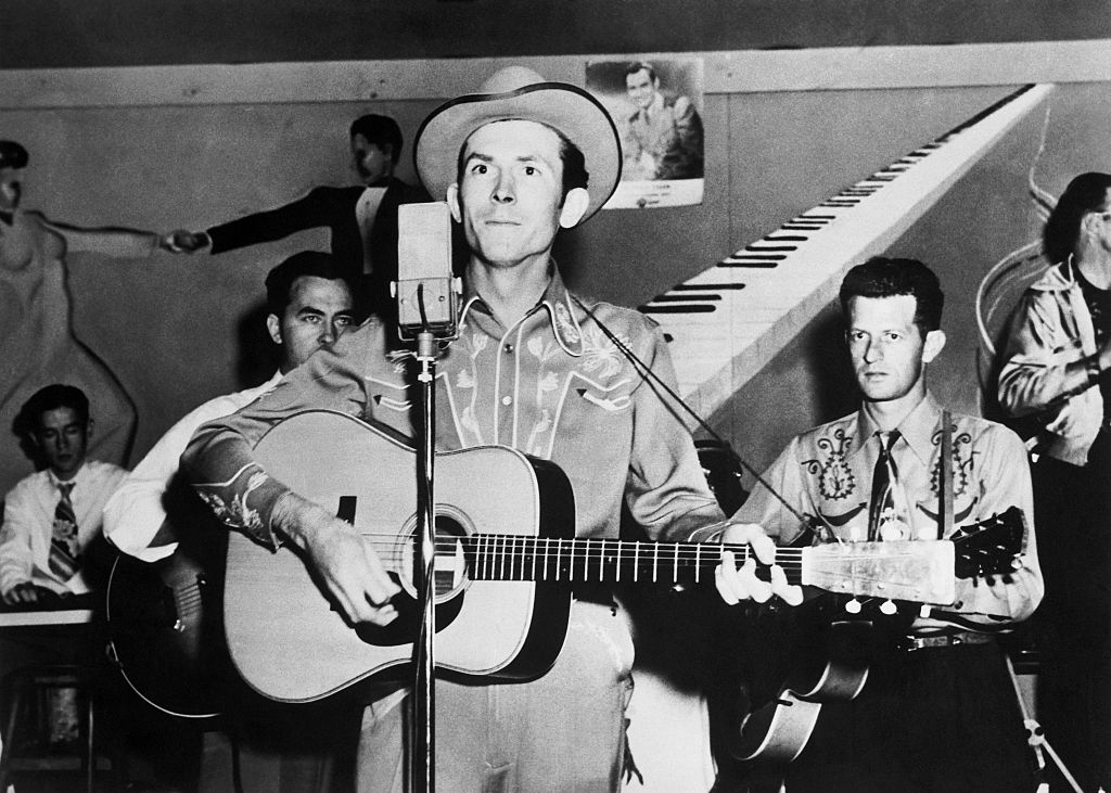 Hank Williams and Band Performing