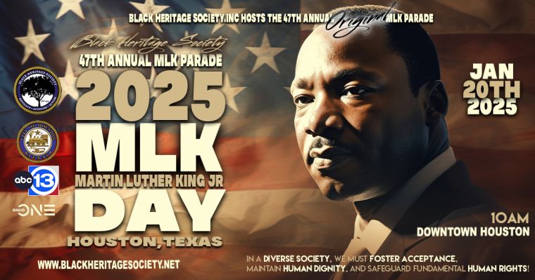 47th Annual MLK Day Parade, Downtown Houston, Jan. 20