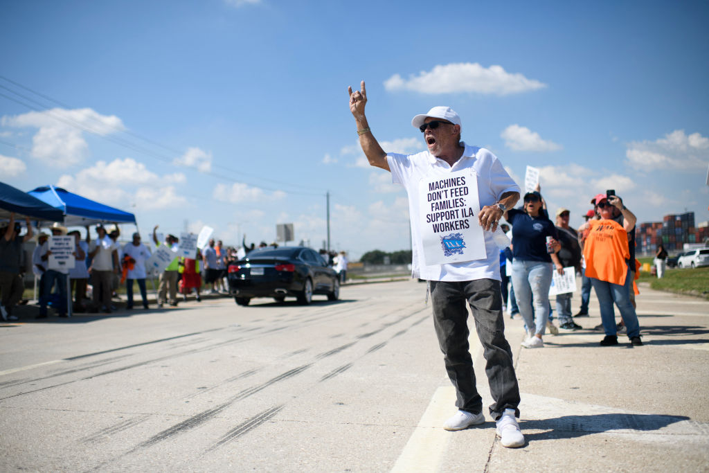 US-LOGISTICS-TRADE-STRIKE-PORT