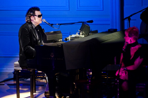 Ronnie Milsap on stage as part of the CMA Songwriters series at the Coolidge Auditorium at the Library of Congress.