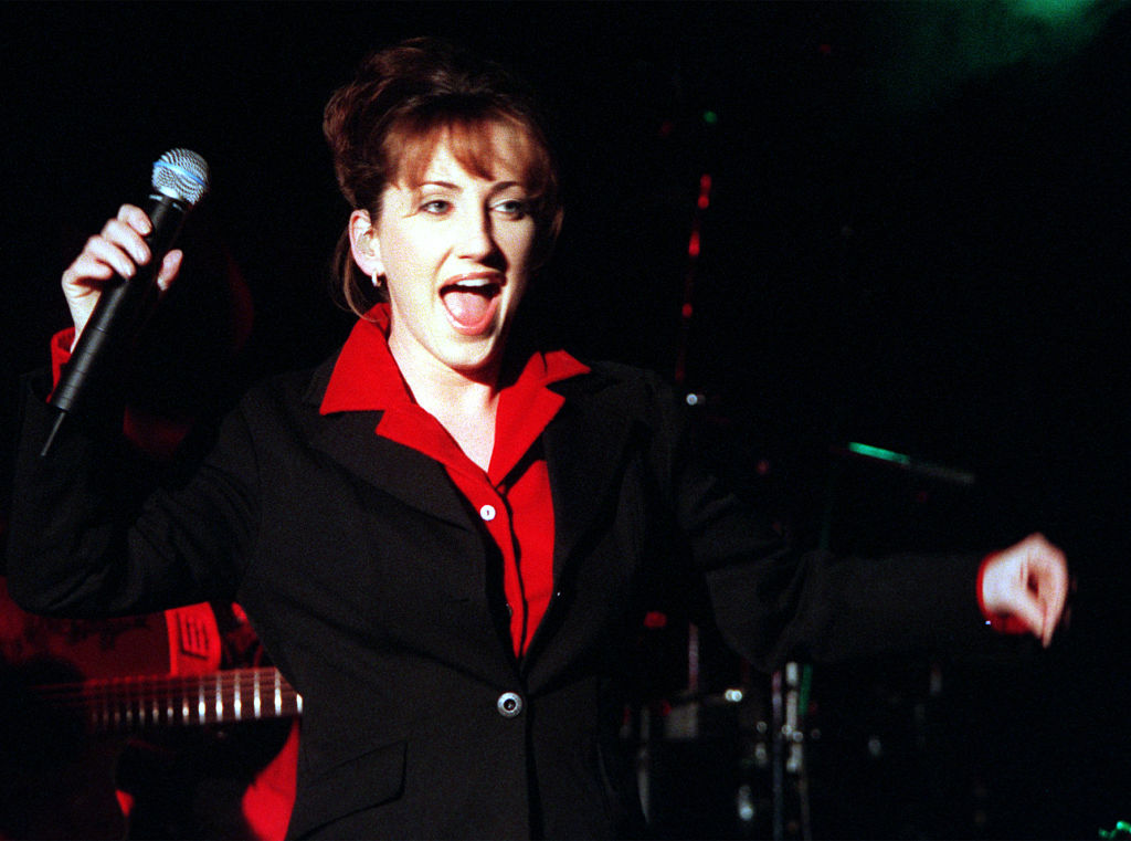 CA.Womack.3.0223.GKCountry singer Lee Ann Womack, as Womack and her band performed at the Crazy Hors