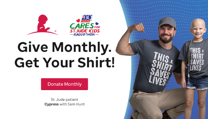 Become a Part of '93Q Cares for St. Jude Kids Radiothon!'