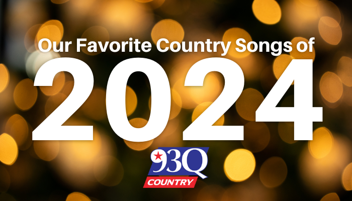 93Q Playlist: Our Favorite Country Songs of 2024