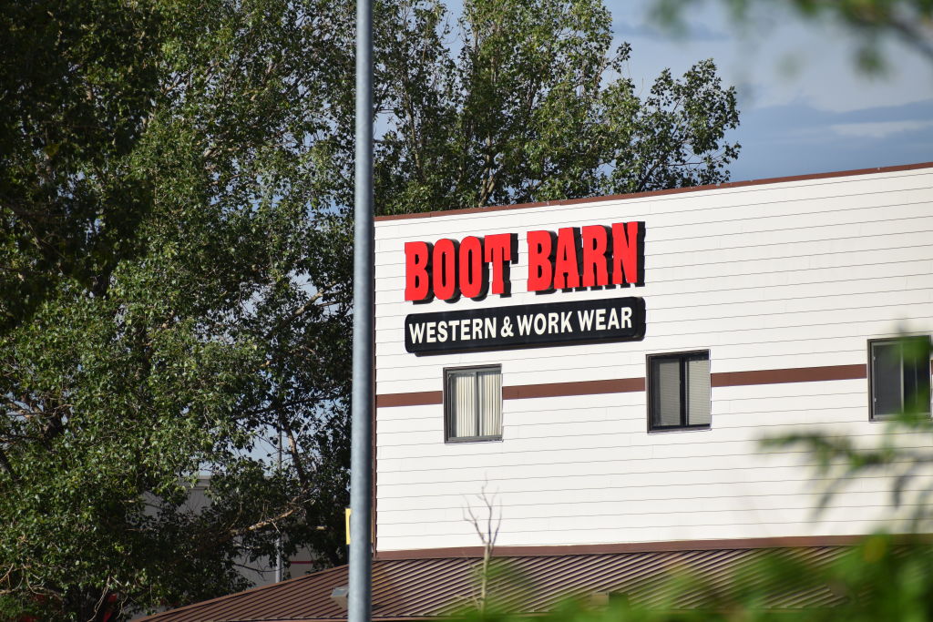 Boot Barn Western & Work Wear Store in Cheyenne Wyoming - August 2021