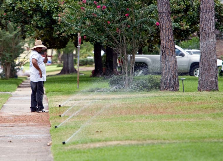 Drain and shut off sprinkler systems