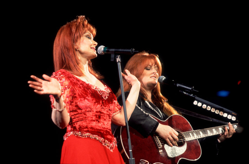 The Judds Perform Onstage