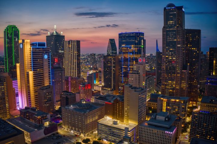 Dallas (3.5 hours from Houston)