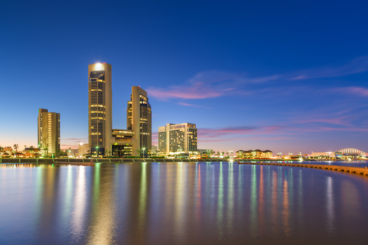 Corpus Christi (3.25 hours from Houston)