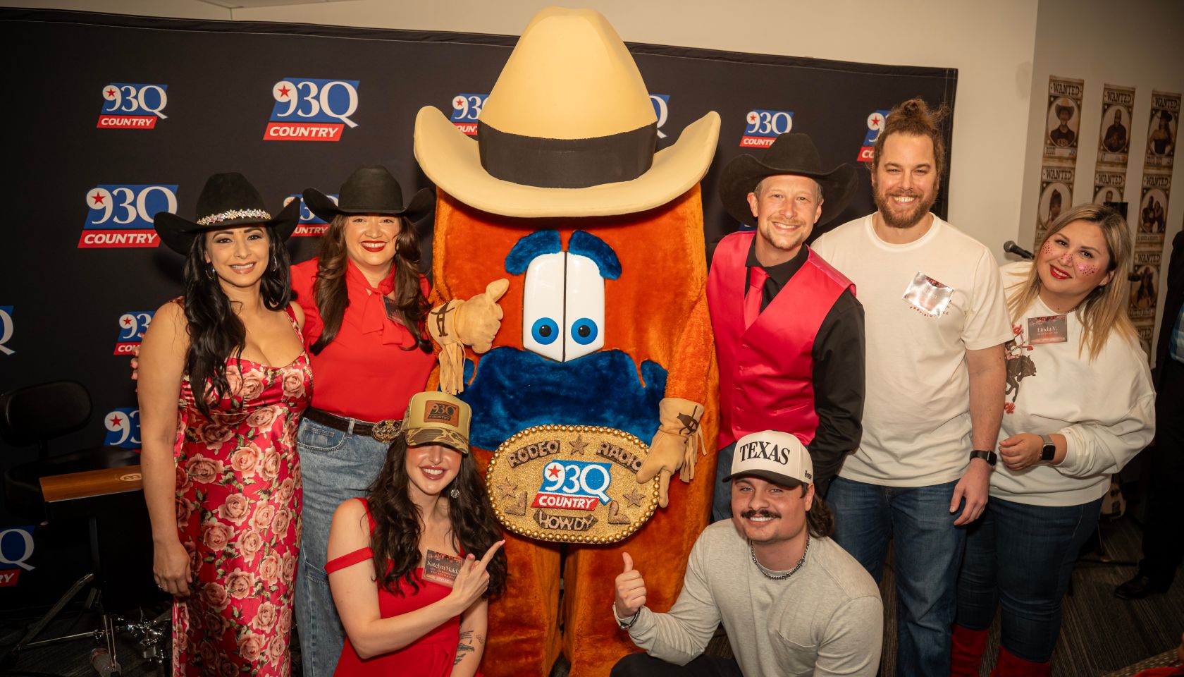 93Q Presents Howdy with Rodeo Radio Belt Buckle!