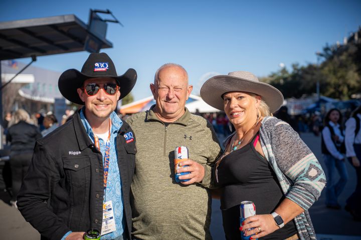 Riggs with Fans