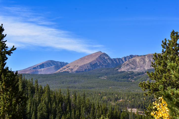 Breckinridge Colorado Mountain Range