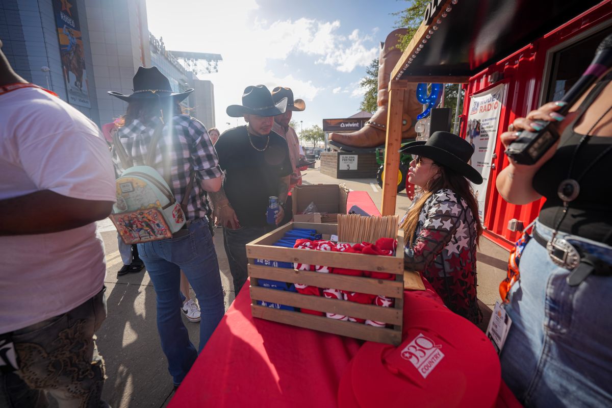 Wheel of Rodeo Prize Table