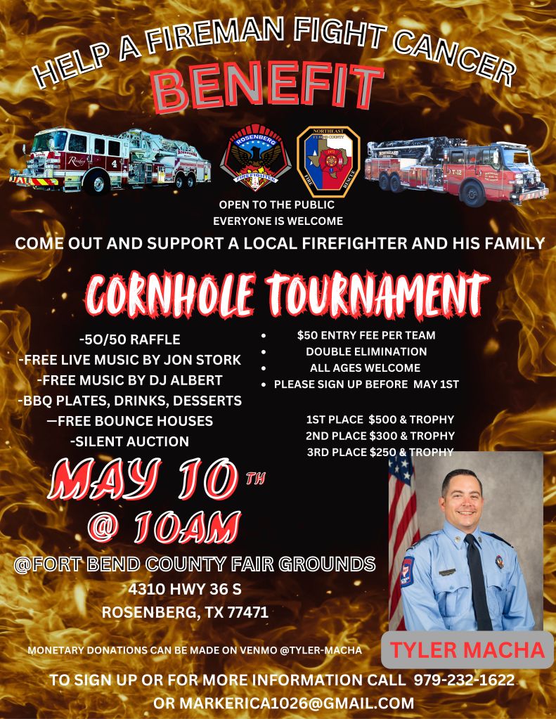 Benefit for Army Veteran and Fire Fighter Tyler Macha
