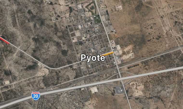 Pyote, Texas - Pop. 67