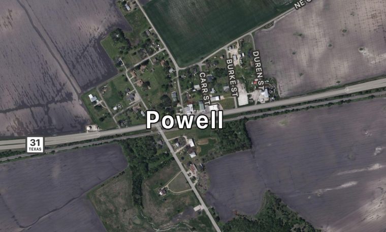 Powell, Texas - Pop. 106