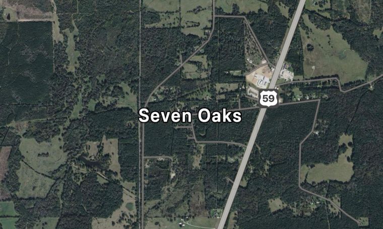 Seven Oaks, Texas - Pop. 73