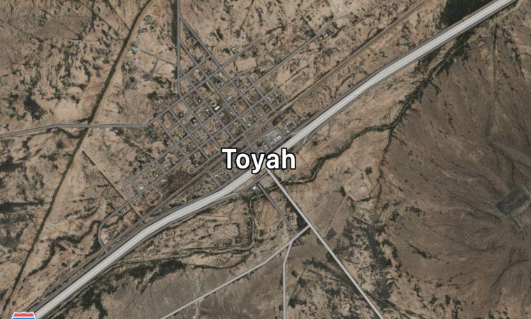 Toyah, Texas - Pop. 58