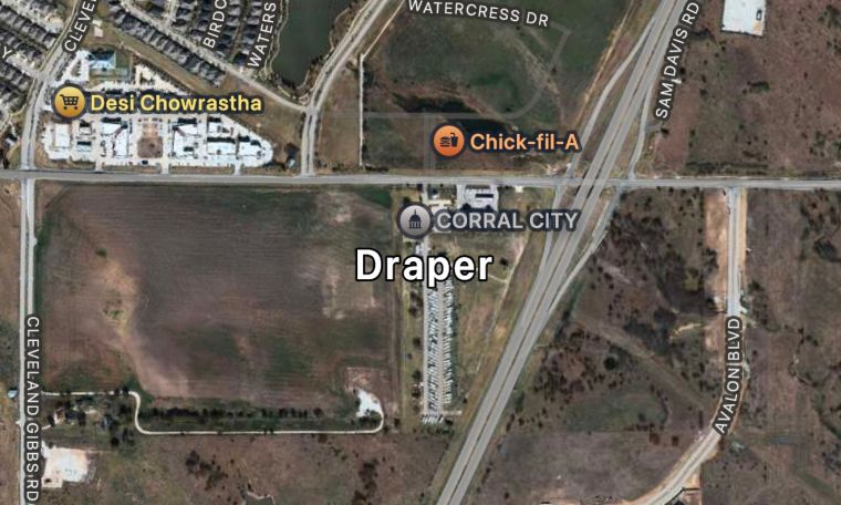 Corral City, Texas - Pop. 40