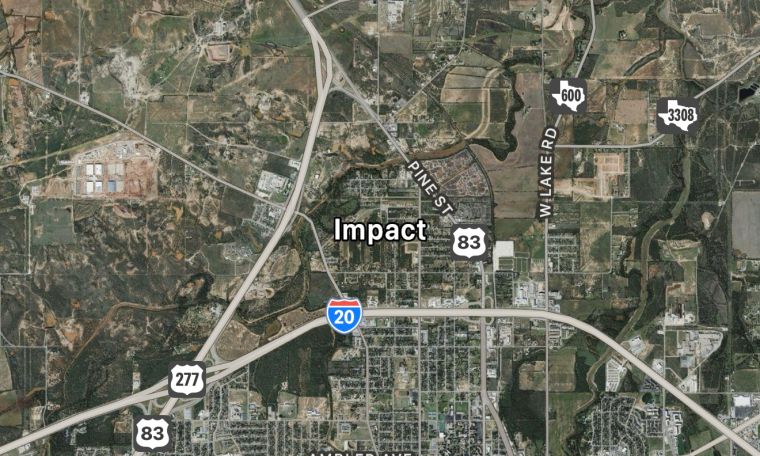 Impact, Texas - Pop. 21