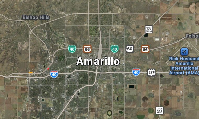 Amarillo, Texas - Pop. 202,408
