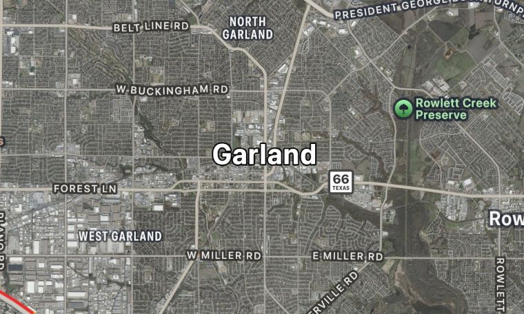 Garland, Texas - Pop. 243,470