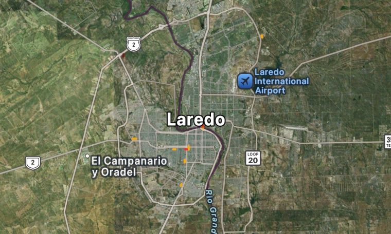 Laredo, Texas - Pop. 257,602